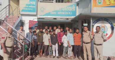 सजग कोरबा, सतर्क कोरबा” अभियान के तहत 77 गिरफ्तारी वारंटी, 21 स्थायी वारंटी शामिल,दो दिवस में कुल 98 गिरफ्तारी एवं स्थाई वारंटी आरोपियों के विरुद्ध वैधानिक कार्यवाही,